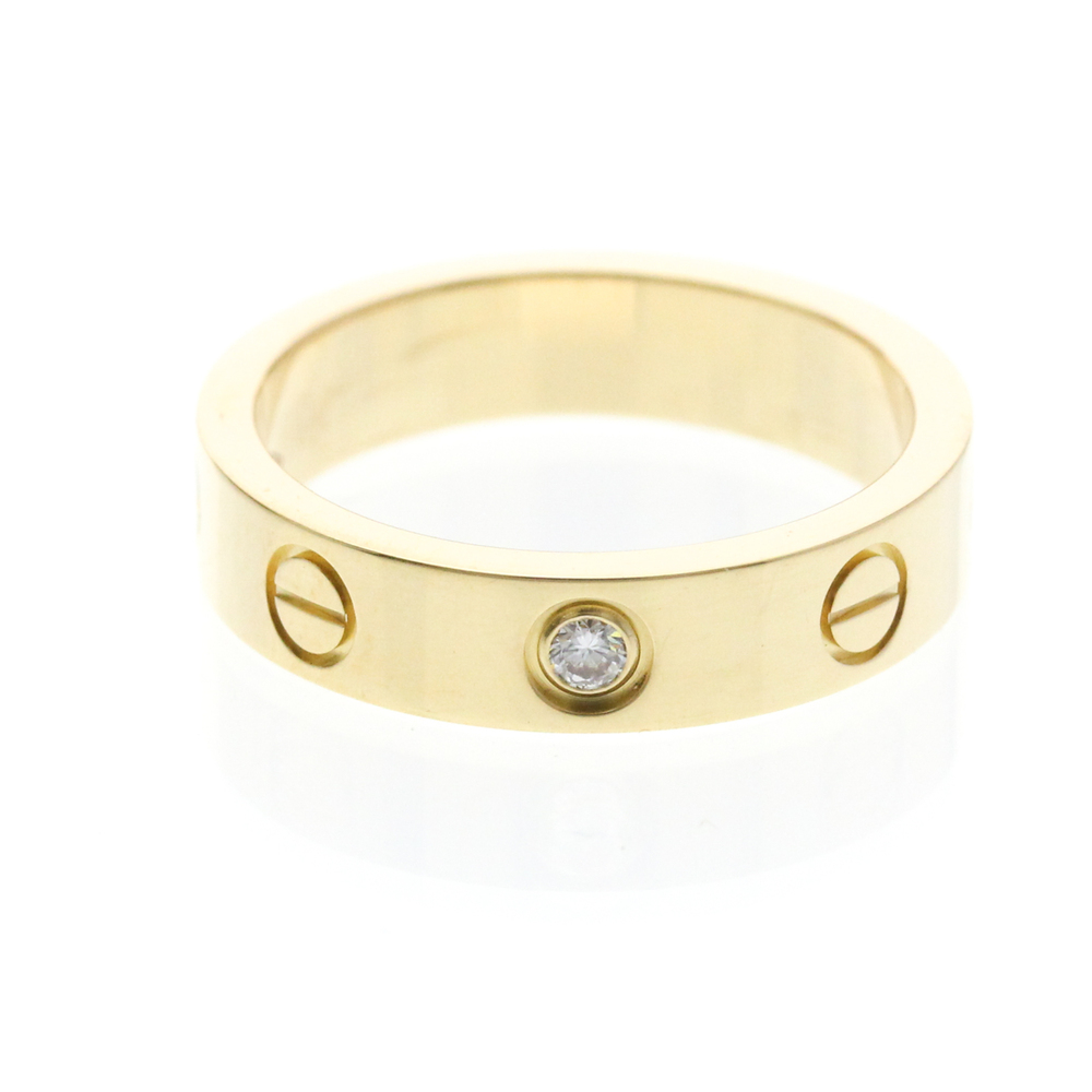 CARTIER Authentic 18k Gold Diamond Love Ring